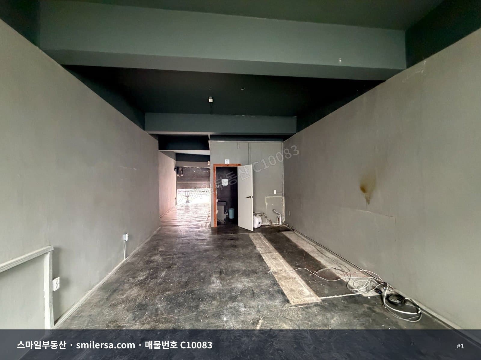 부전역 인근 유동 많은 1층 상가 - 1