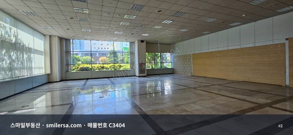 중앙4가 역세권 경치좋은 사무실, 138평 1층 썸네일 2