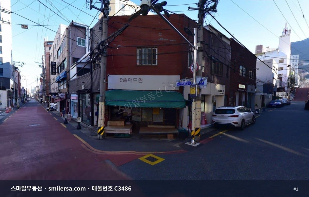 전포카페거리 상가주택 매매 - 79평 1층 독립건물 - 1