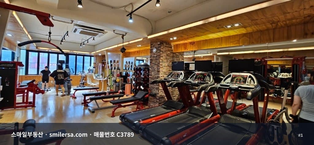 서면역 인근 대로변 PT샵 양도, 37평 광고효과 좋은 자리 - 1
