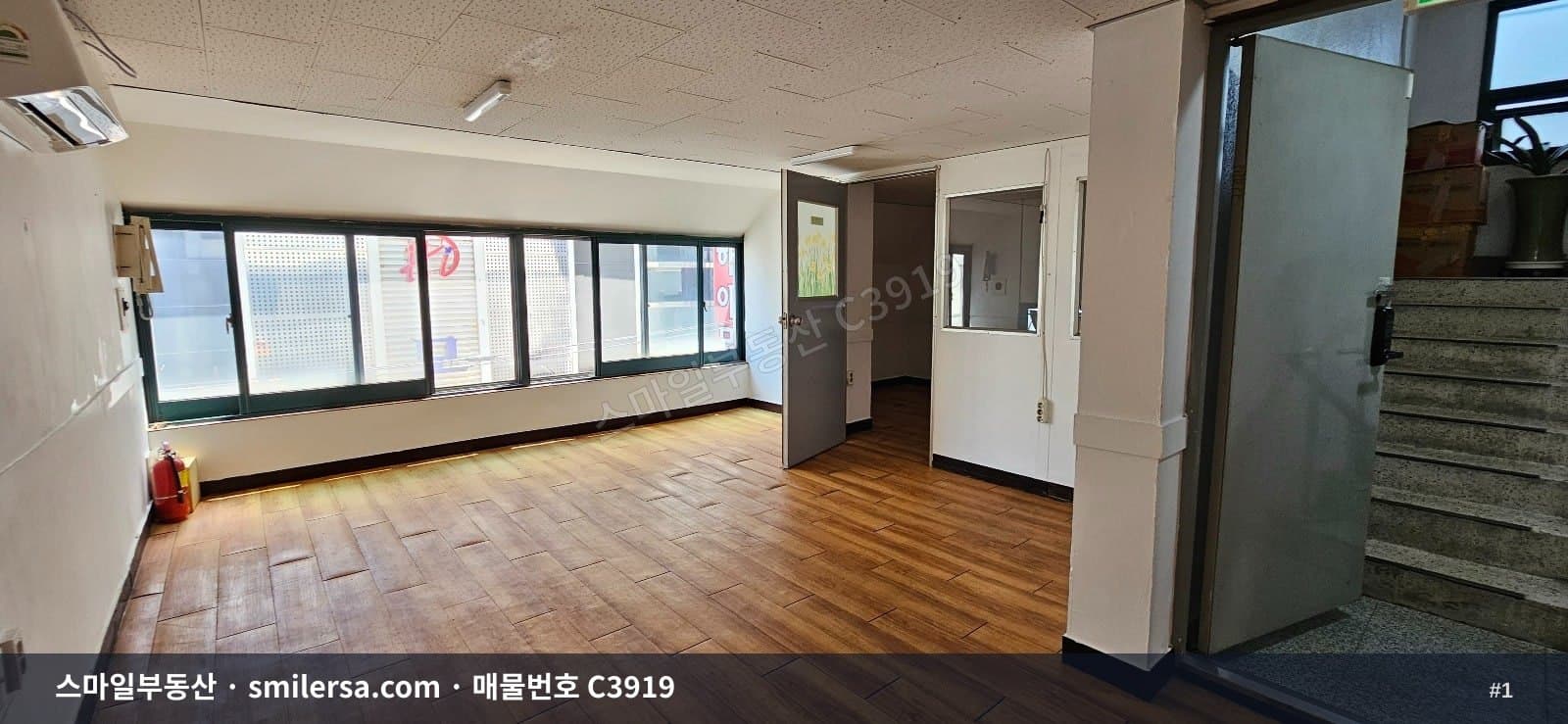 서면메디컬라인 이면도로 사무실 15평 월세 - 1
