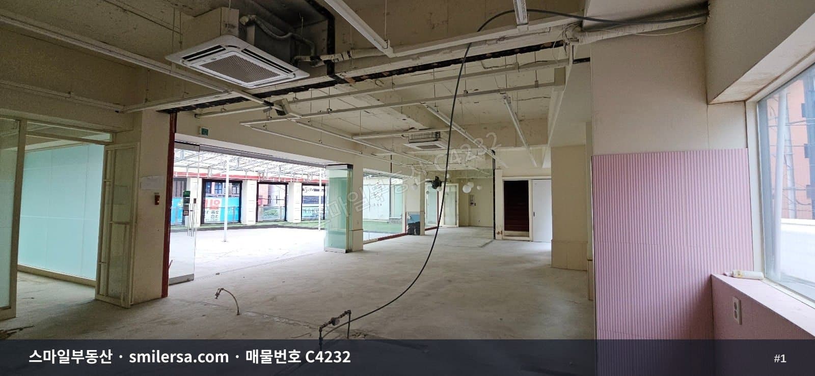 서면 복개로 인근 복층 상가, 58평 넓은 공간 - 1
