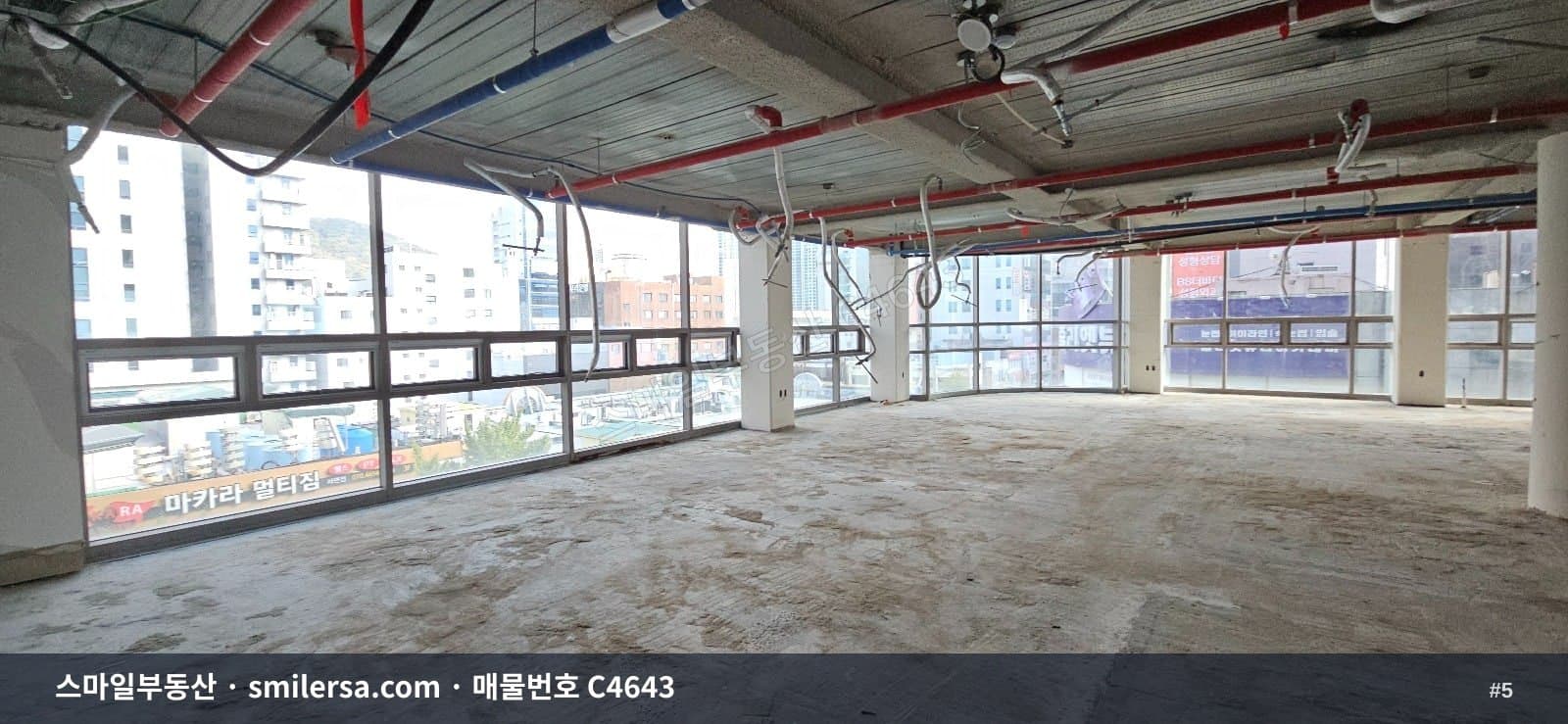서면 롯데백화점 인근 6층 81평 사무실·병의원 월세 매물 썸네일 5