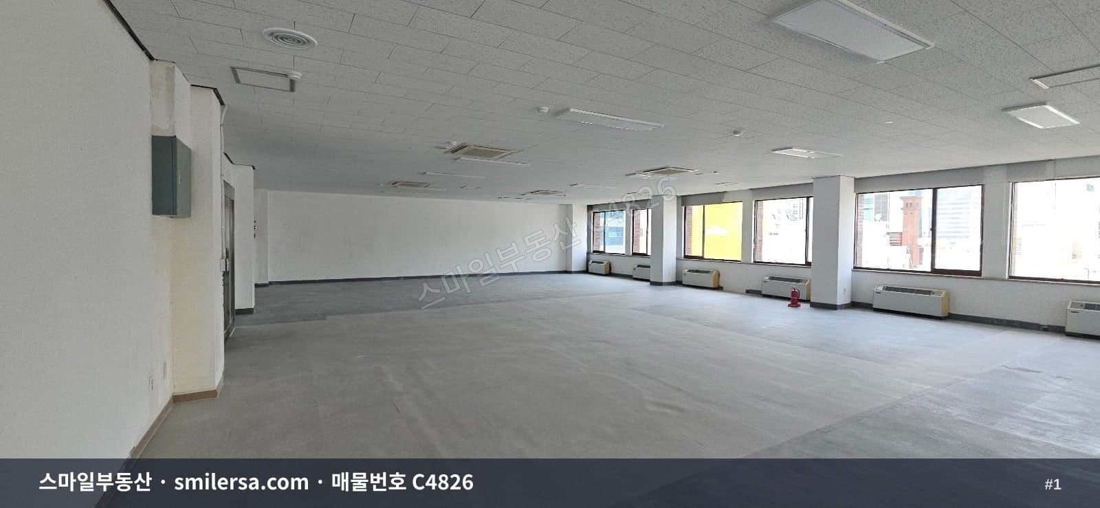 서면 동천로 인근 학원 가능한 사무실 125평 - 1