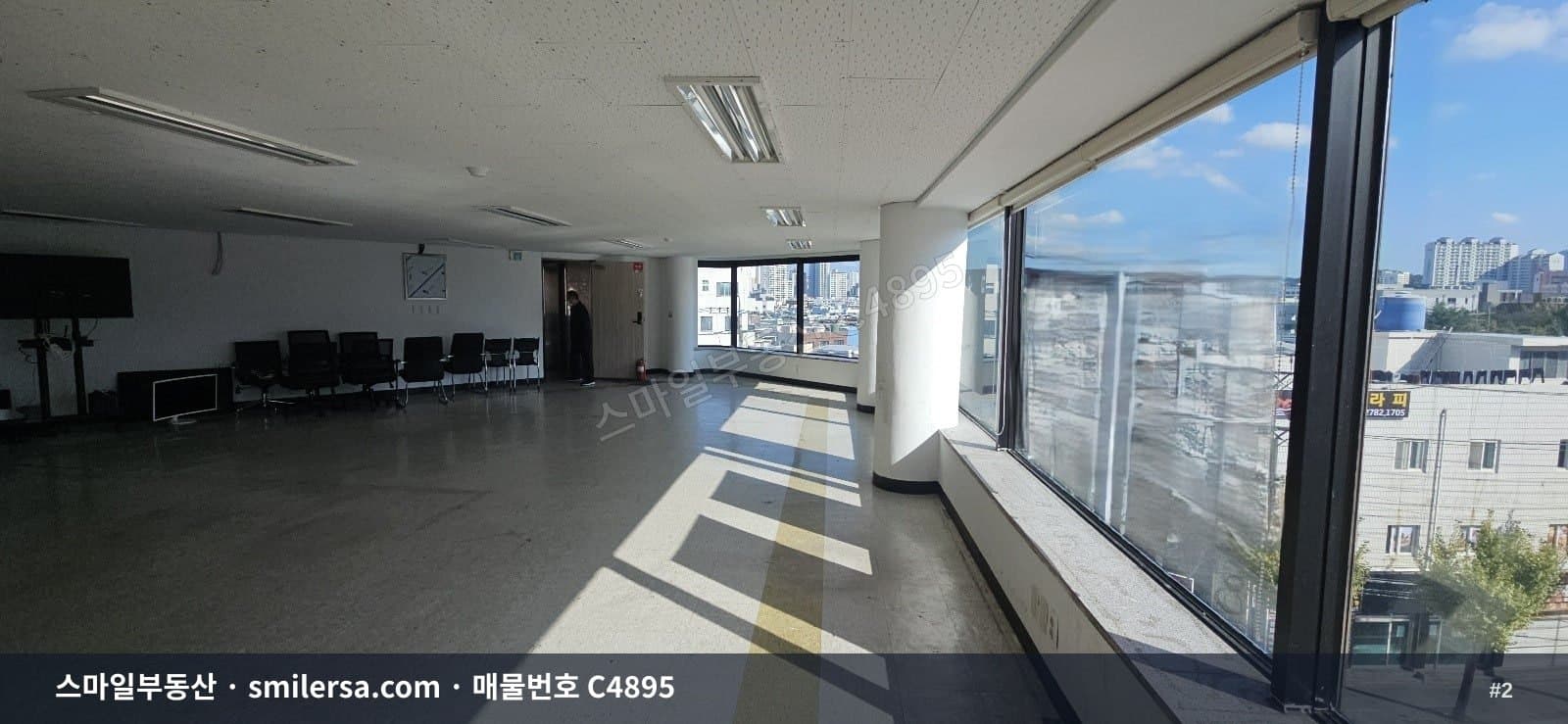 사직동 여명중 인근 63평 중대형 사무실, 학원 운영 적합 썸네일 2