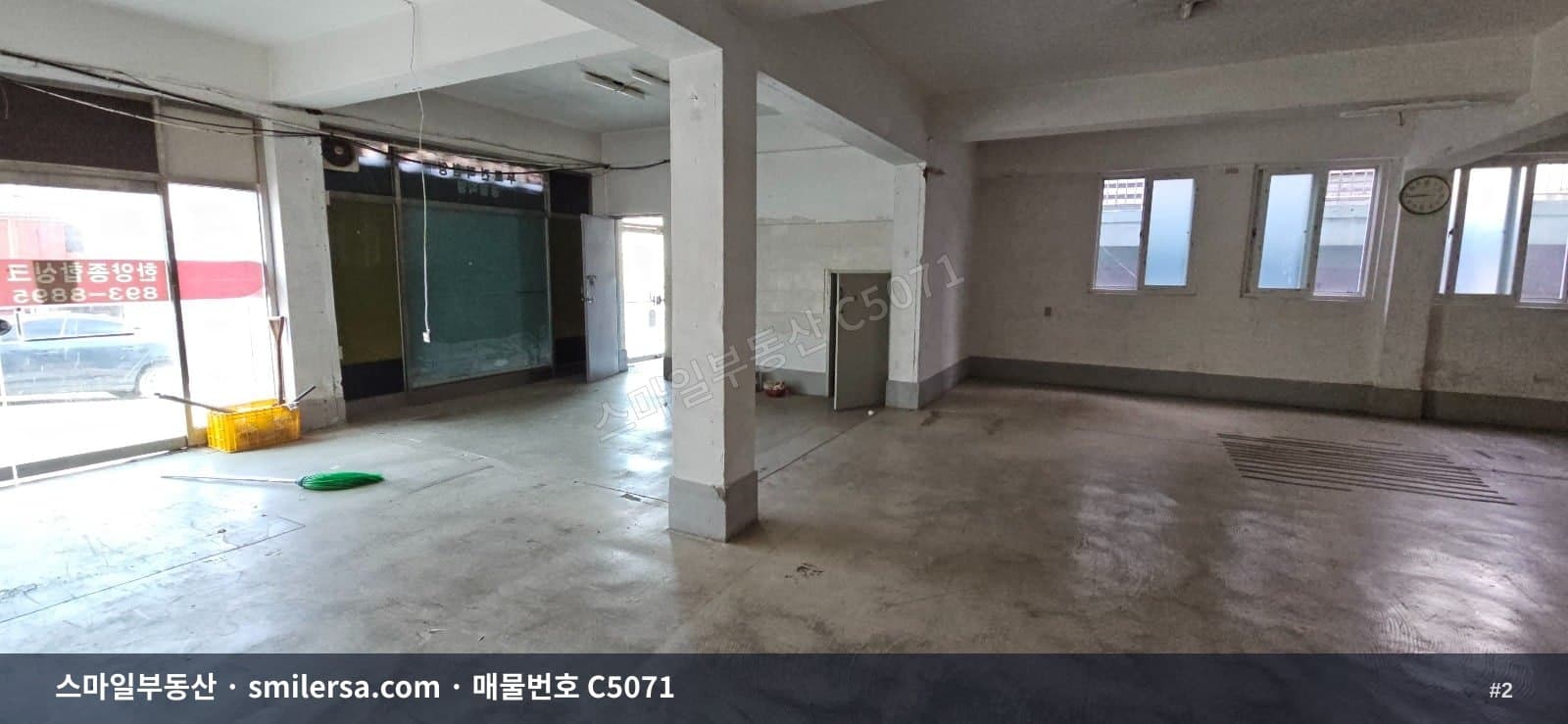 개금/냉정역 인근 대로변 1층 53평 대형상가 월세 썸네일 2