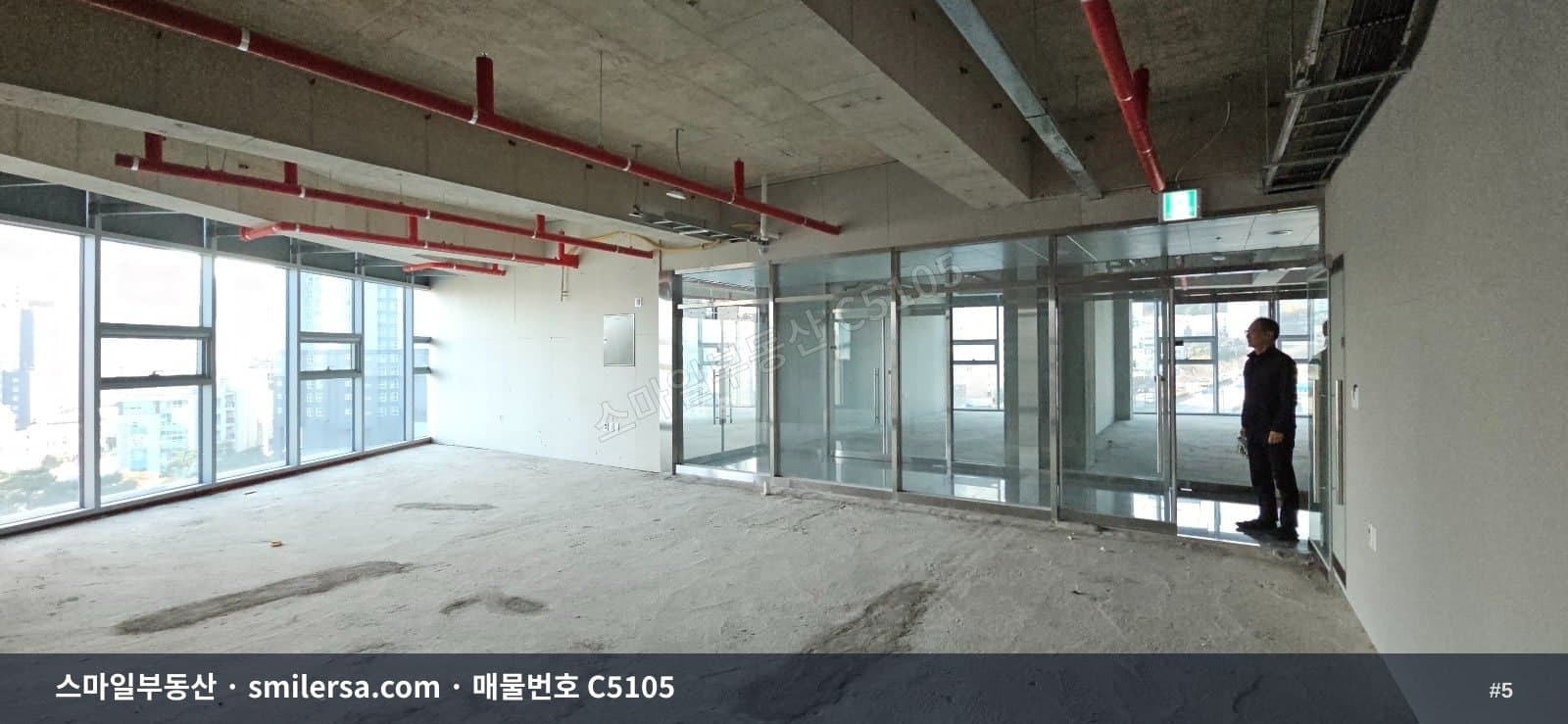 미남역 인근 263평 대형 사무실, 신축 건물 8층 전층 썸네일 5