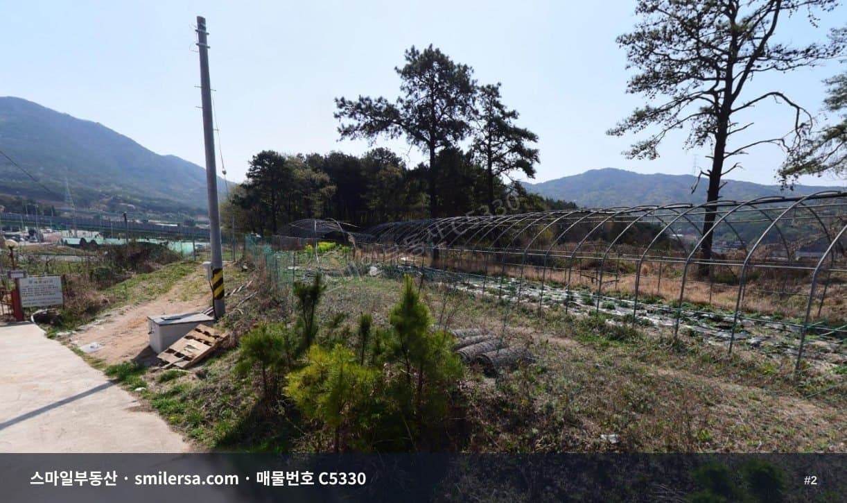 정관읍 월평리 도로변 임야 급매 - 2,645평 4억5천 썸네일 2