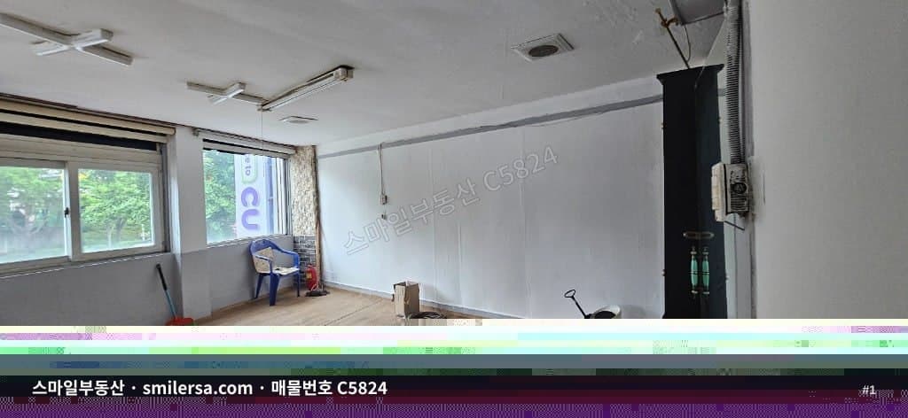 망미역 인근 1층 신축상가, 무권리 25평 월세 매물 - 1