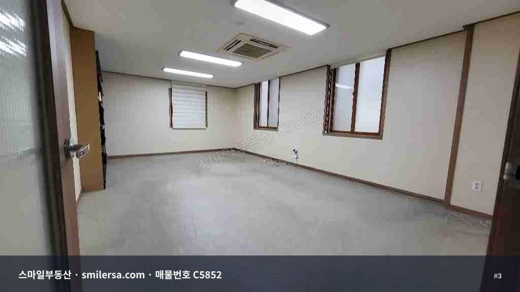 범천동 대로변 인테리어 완료 사무실, 광고효과 좋은 4층 56평대 썸네일 3