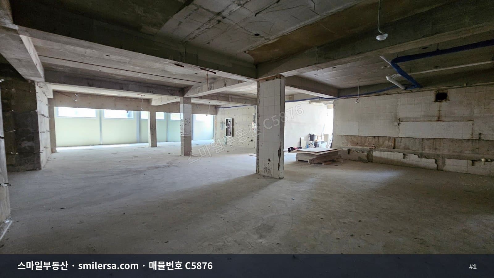 개금동 주차 편리한 1층 대형상가 108평 - 1