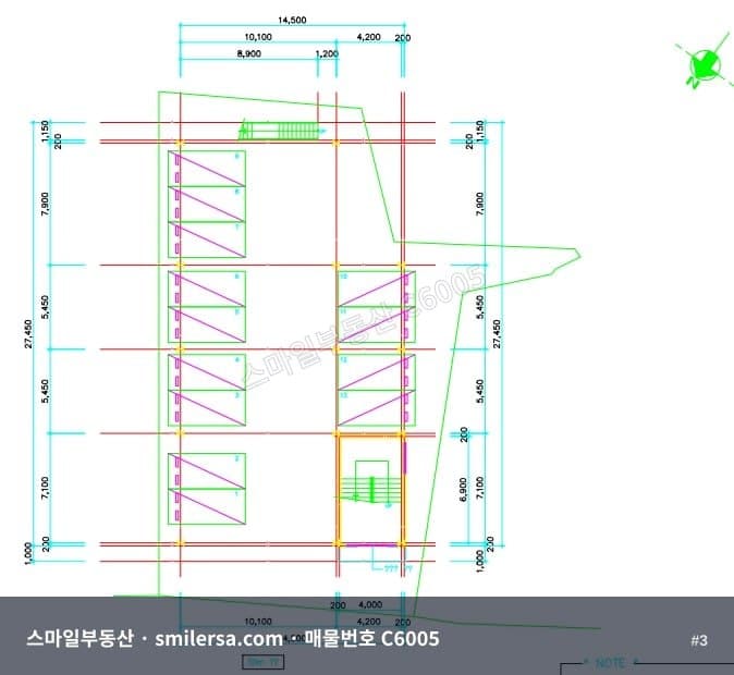 해운대역 인근 1,2층 사무실 건물 118평 월세 썸네일 3