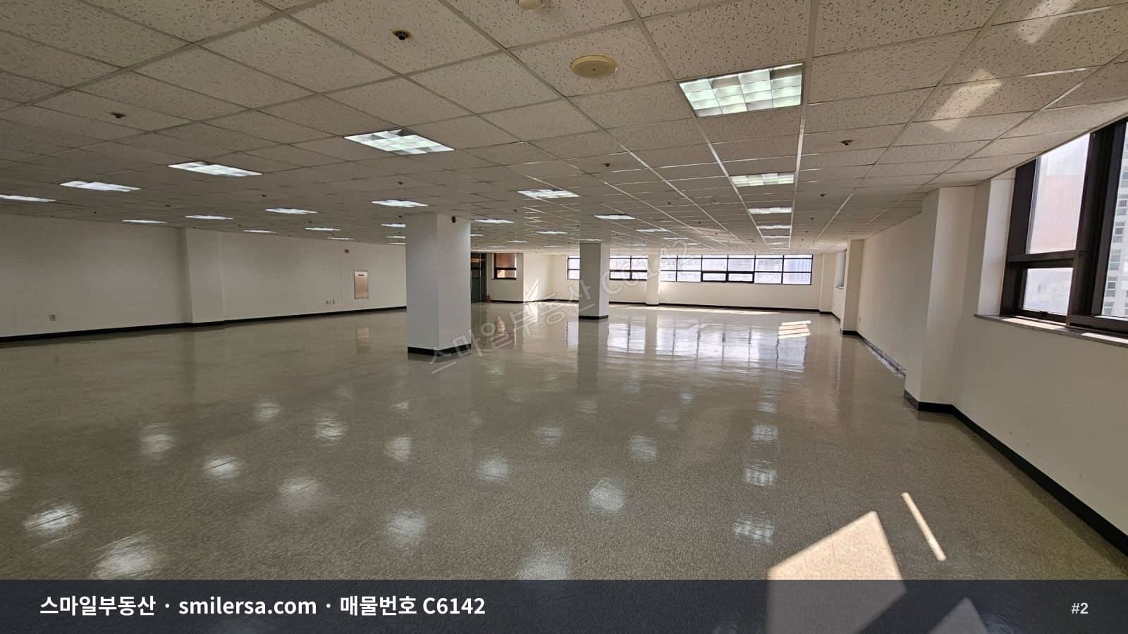 양정역 인근 126평 대형 사무실, 역세권 오피스 빌딩 8층 썸네일 2