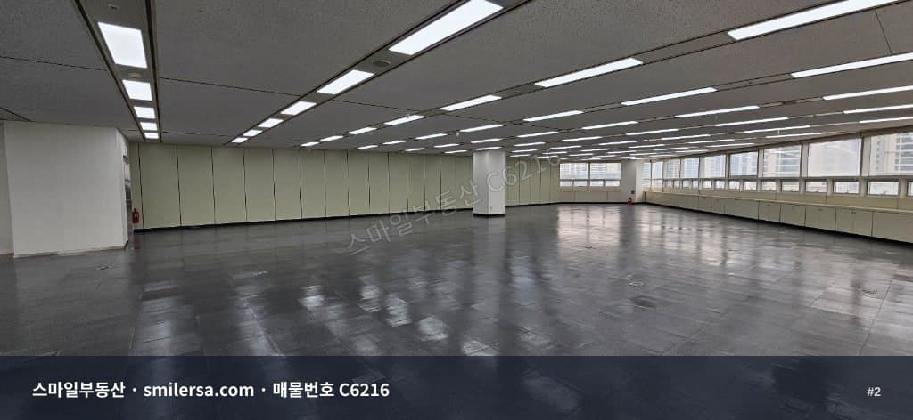 서면역 1번출구 인근 151평 대형 사무실, 관리 잘 된 전문 오피스 썸네일 2