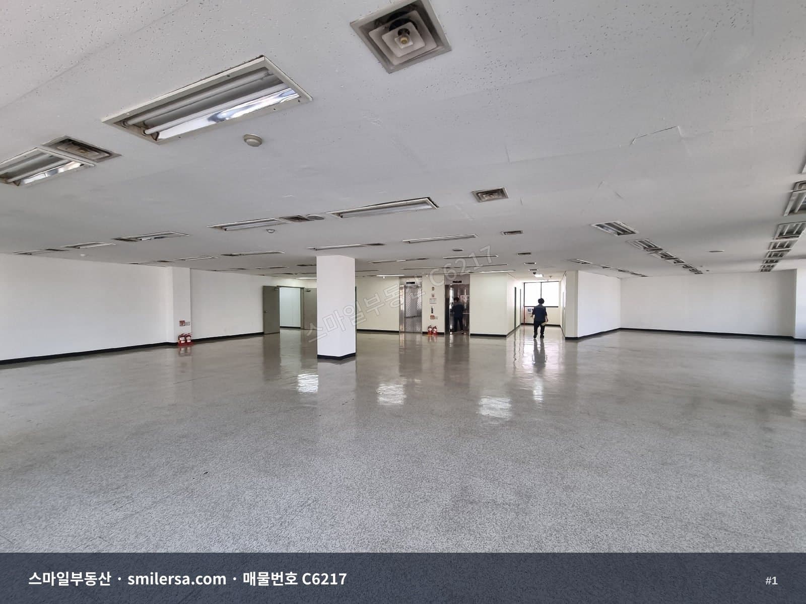 서면역 1번출구 인근, 관리 잘 된 전문 오피스 117평 사무실 - 1