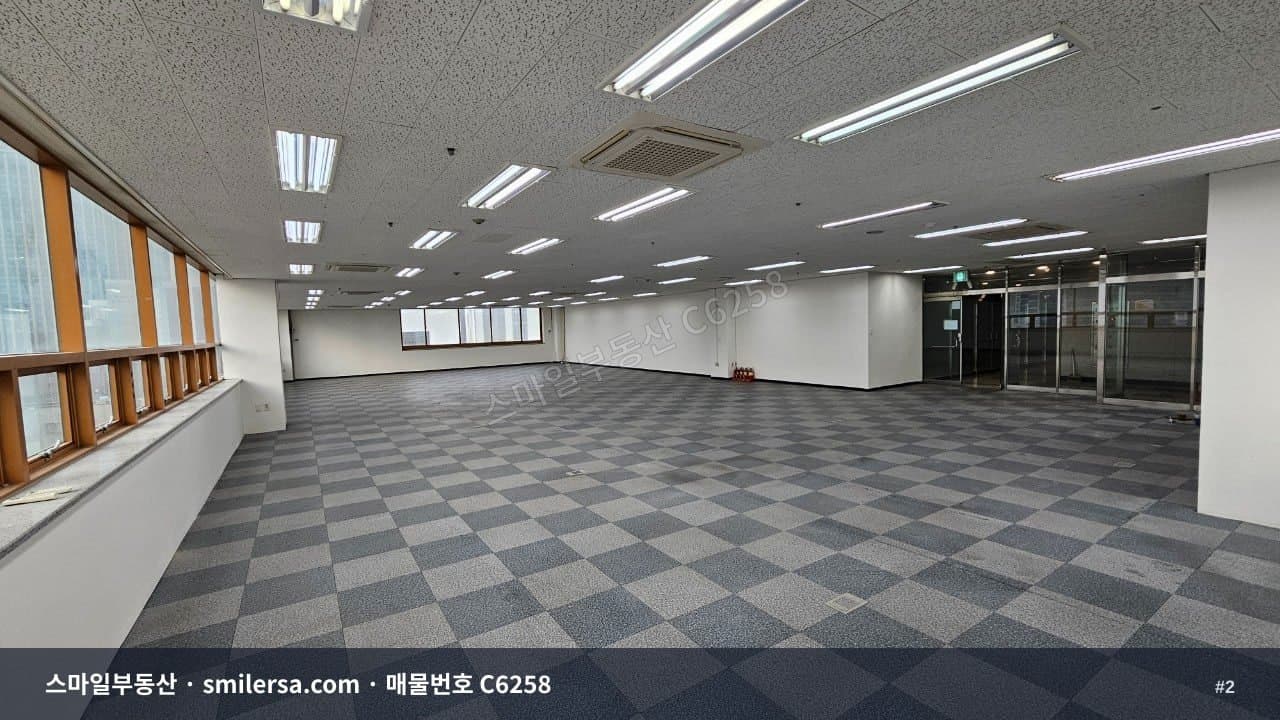 서면 복개로 대형 사무실, 주차 편리한 11층 131평 임대 썸네일 2