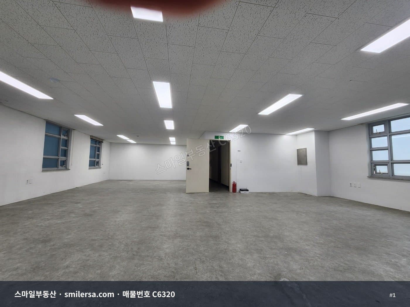 서면역 메디컬라인 부산진경찰서 방면 사무실 37평 - 1