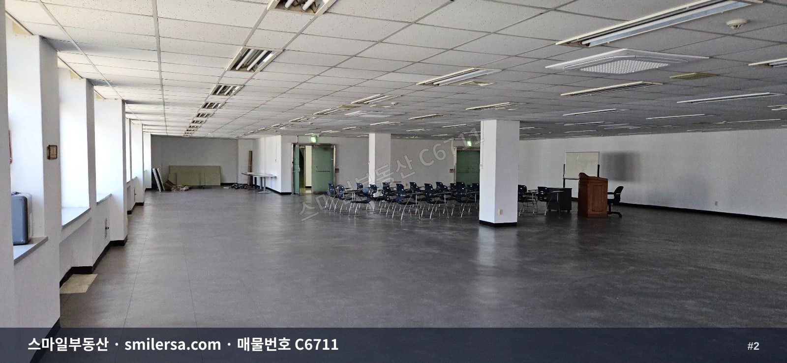 중앙동 토요코인 건너편 대형 사무실 179평, 월세 3258/414 썸네일 2
