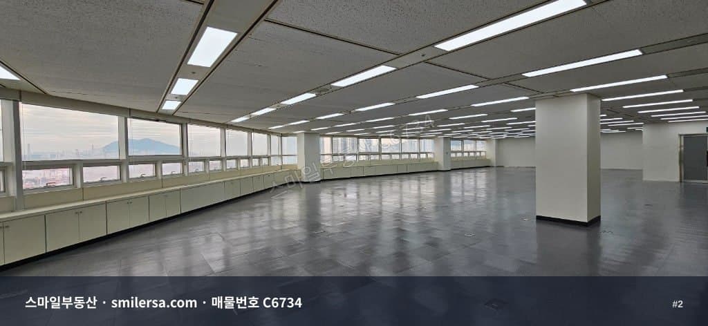 범일교차로 인근 대형 사무실, 역세권 고층 255평 규모 썸네일 2