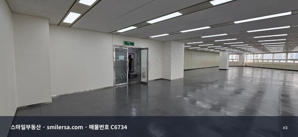 범일교차로 인근 대형 사무실, 역세권 고층 255평 규모 썸네일 3