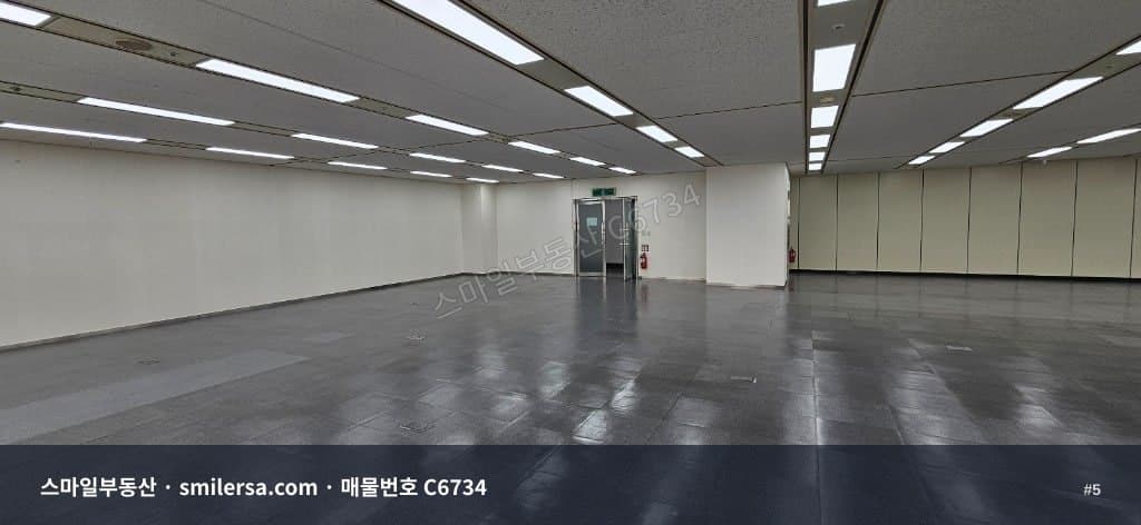 범일교차로 인근 대형 사무실, 역세권 고층 255평 규모 썸네일 5