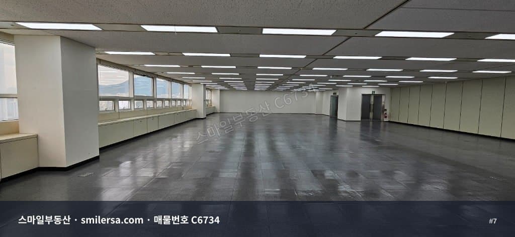 범일교차로 인근 대형 사무실, 역세권 고층 255평 규모 썸네일 7