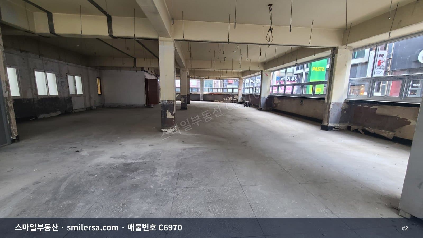 서면 학원가 중심, 74평 코너 2층 상가 무권리 매물 썸네일 2