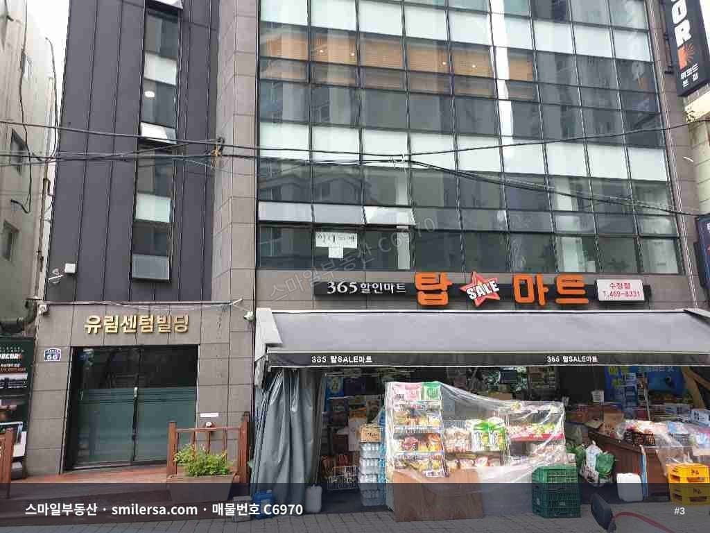 서면 학원가 중심, 74평 코너 2층 상가 무권리 매물 썸네일 3