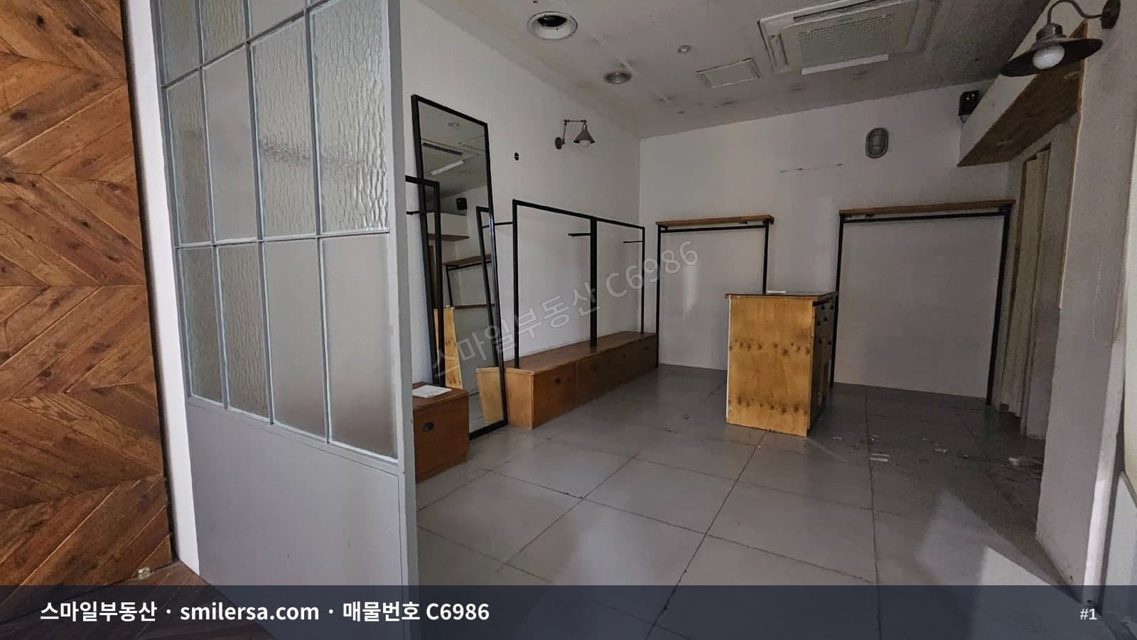 서면 메인 상권 무권리 지하 상가, 부전동 16평 임대 - 1