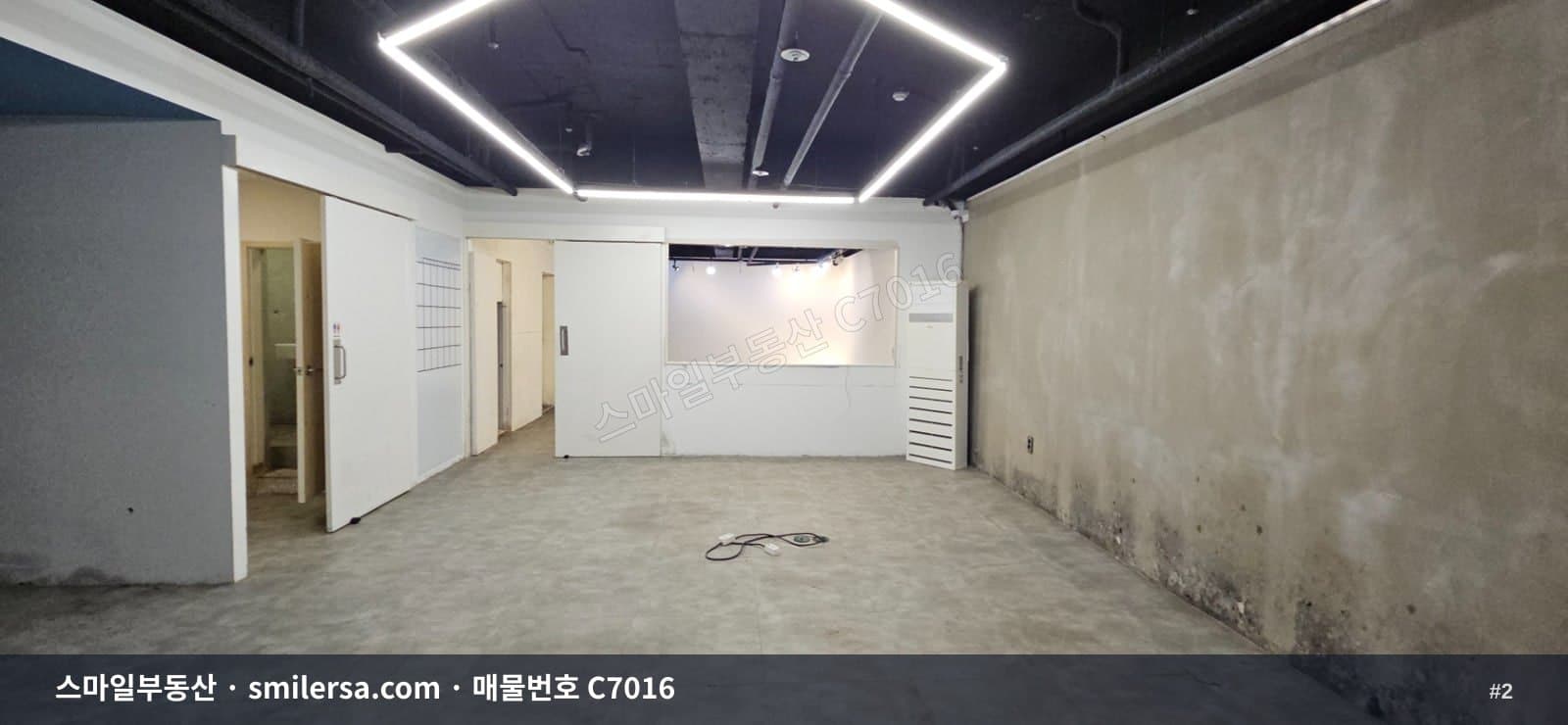 수영역 초근접 지하 공방·사무실 가능 공간 39평 썸네일 2