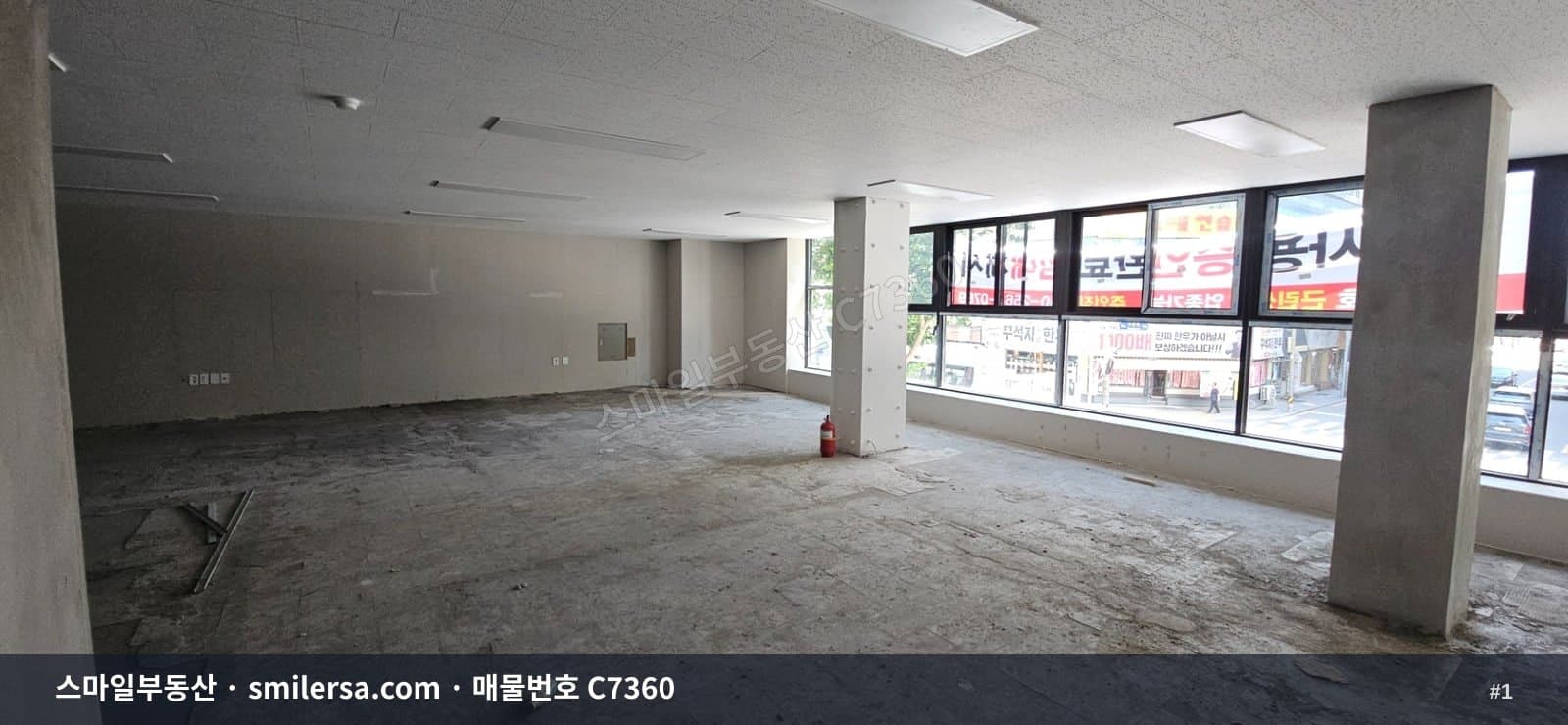수영역 대로변 75평 리모델링 상가, 광고효과 좋은 2층 공간 - 1