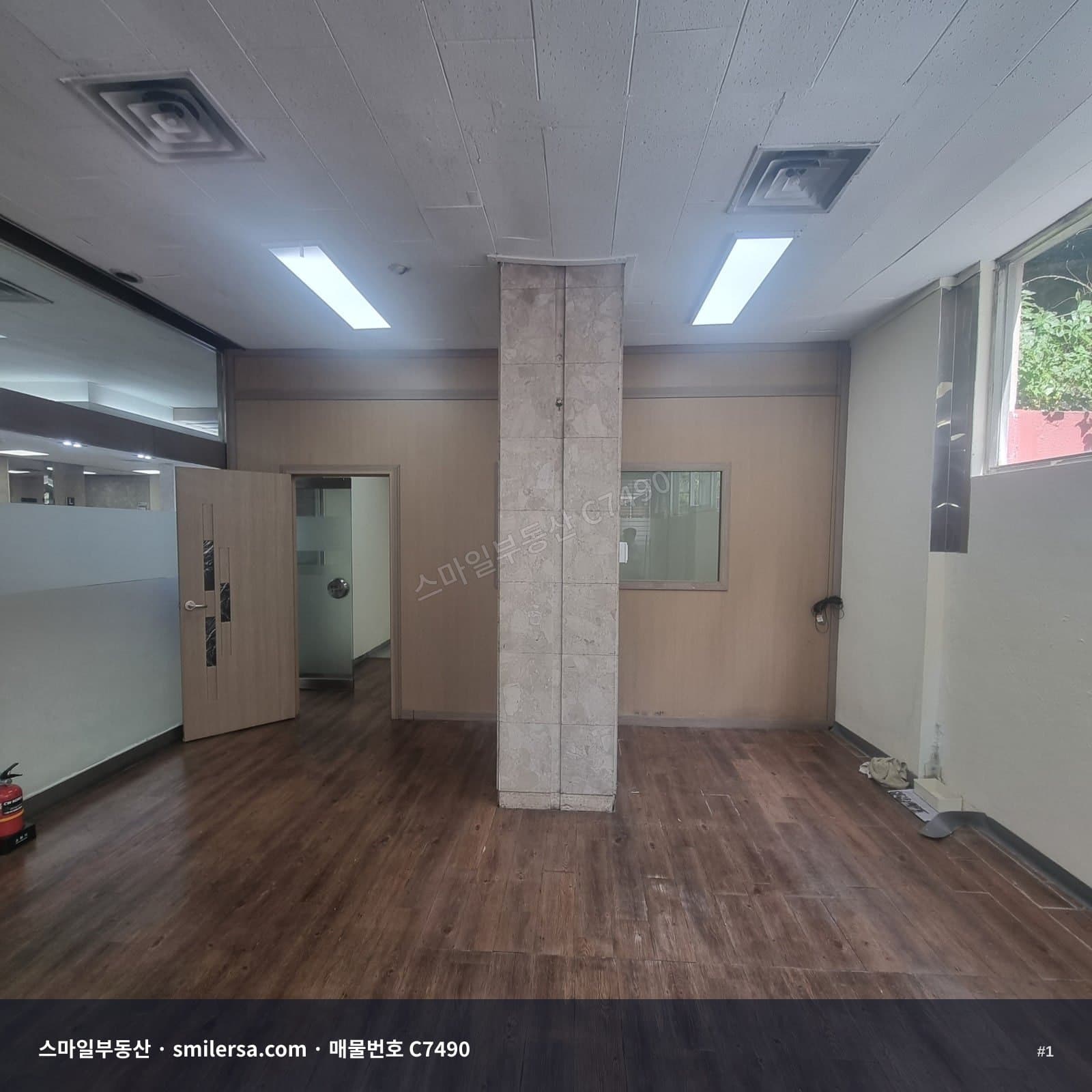 대창1가 중부경찰서 인근 상가 사무실, 해관로변 1층 30평 - 1
