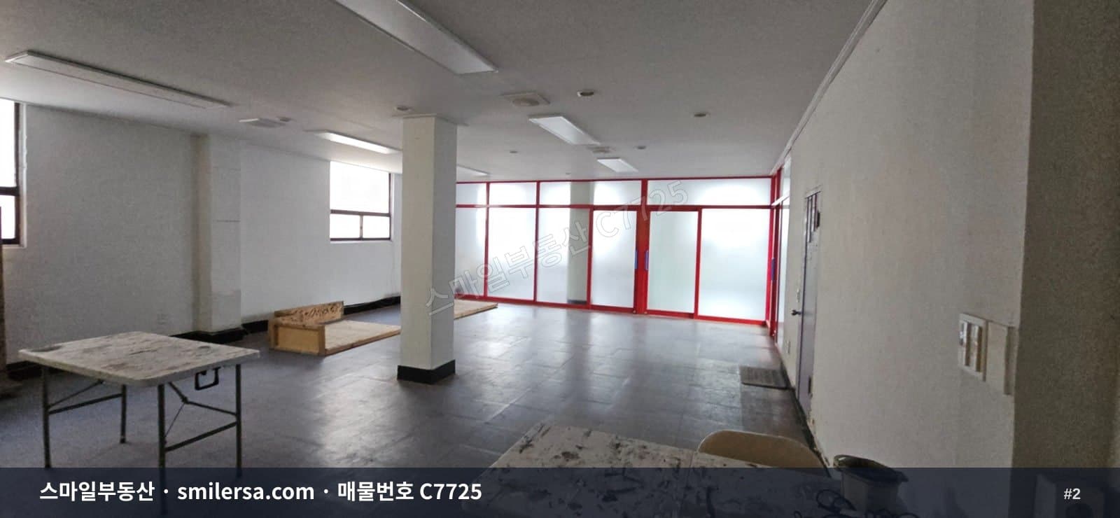수영역 인근 도로변 42평 사무실, 월 70에 시작하는 광안동 상가 썸네일 2
