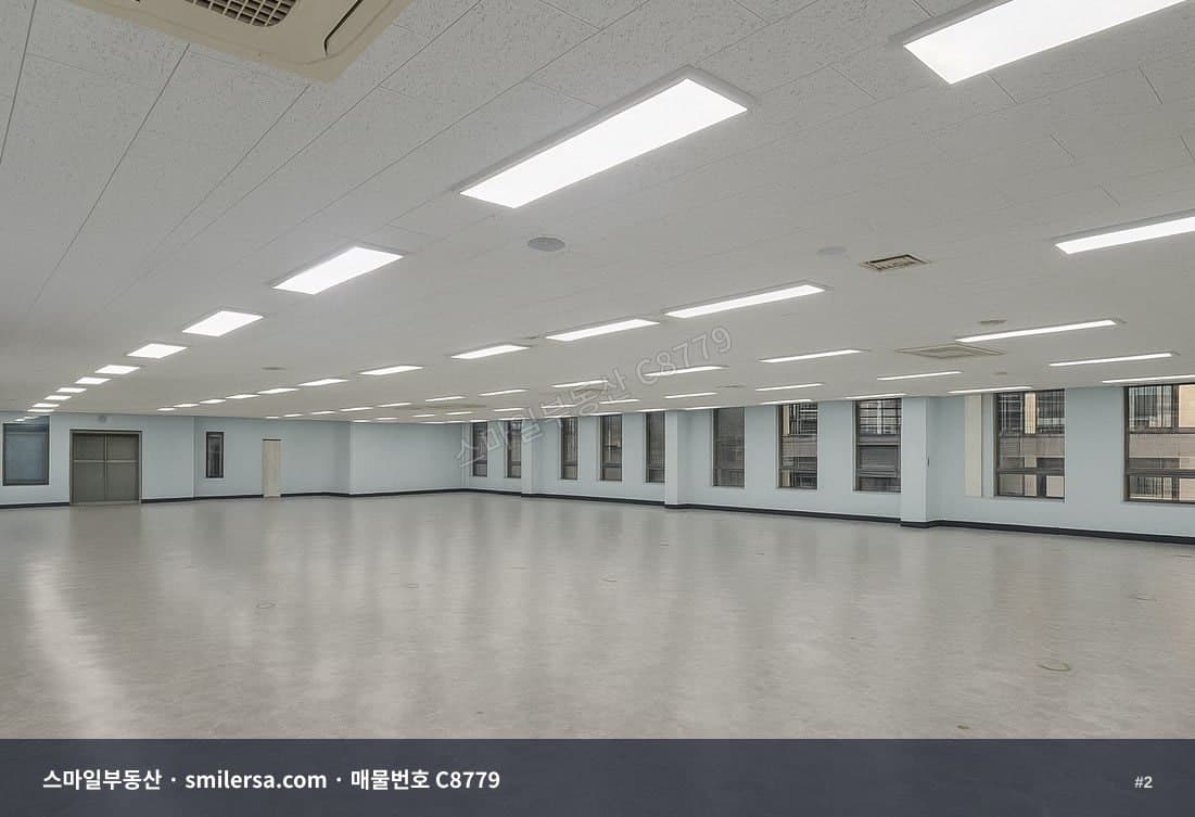 범천동 선문빌딩 5층, 157평 역세권 사무실 월세 썸네일 2
