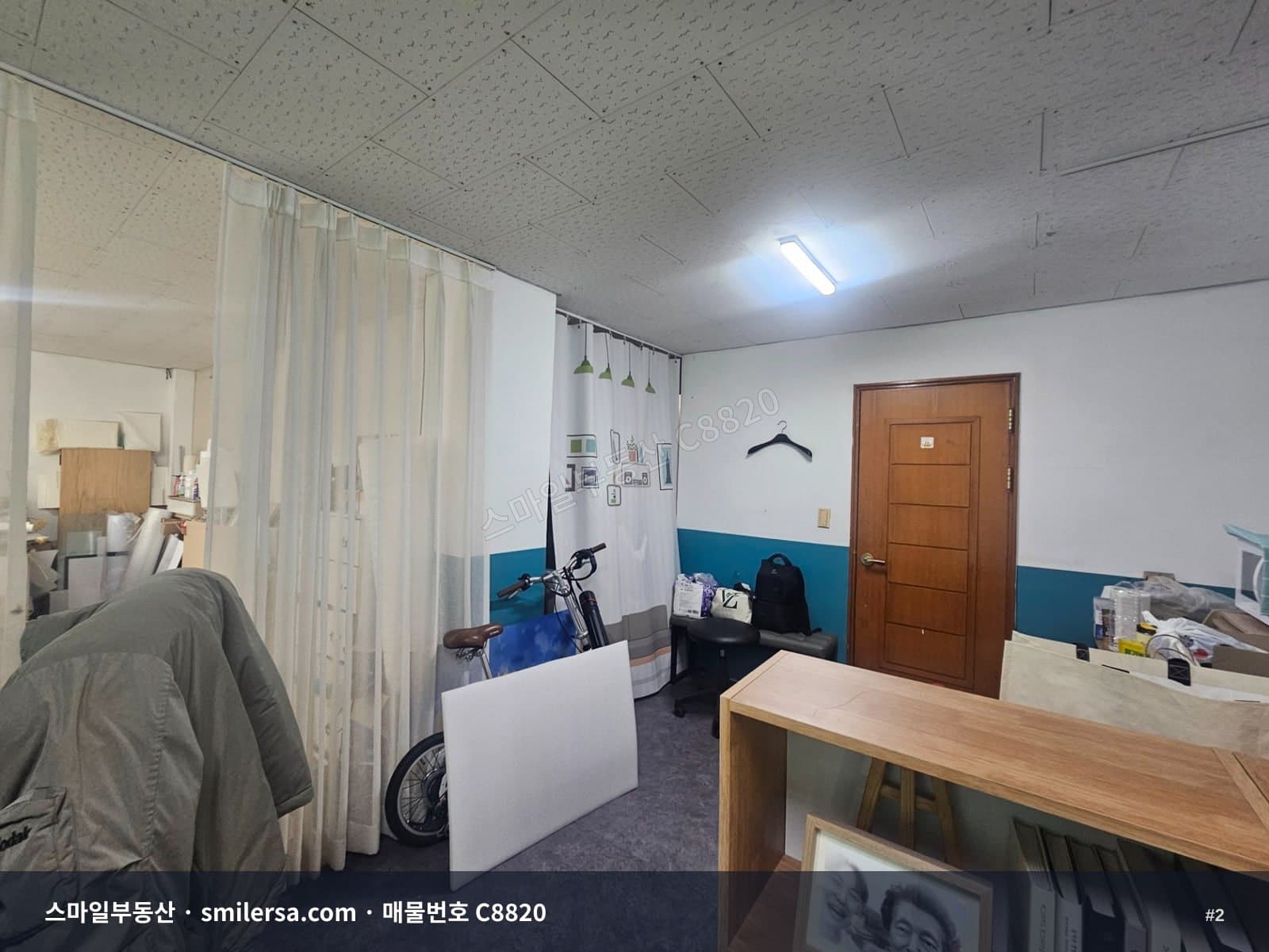 전포 놀이터 초입 코너 자리, 깔끔한 1층 상가 20평 썸네일 2