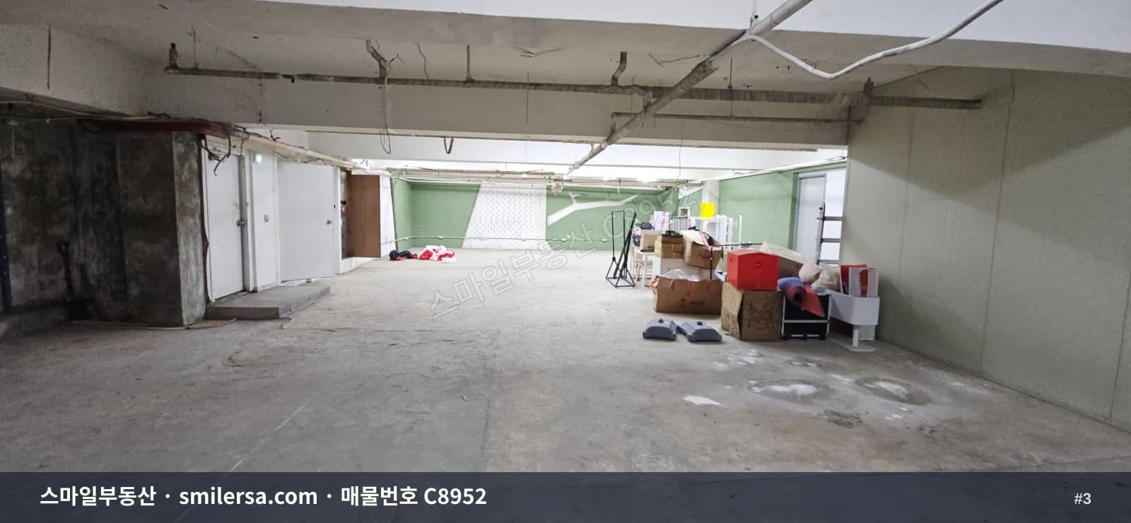 경성대역 5번출구 인근 60평 지하 상가, 사무실로 활용 좋은 대형 공간 썸네일 3