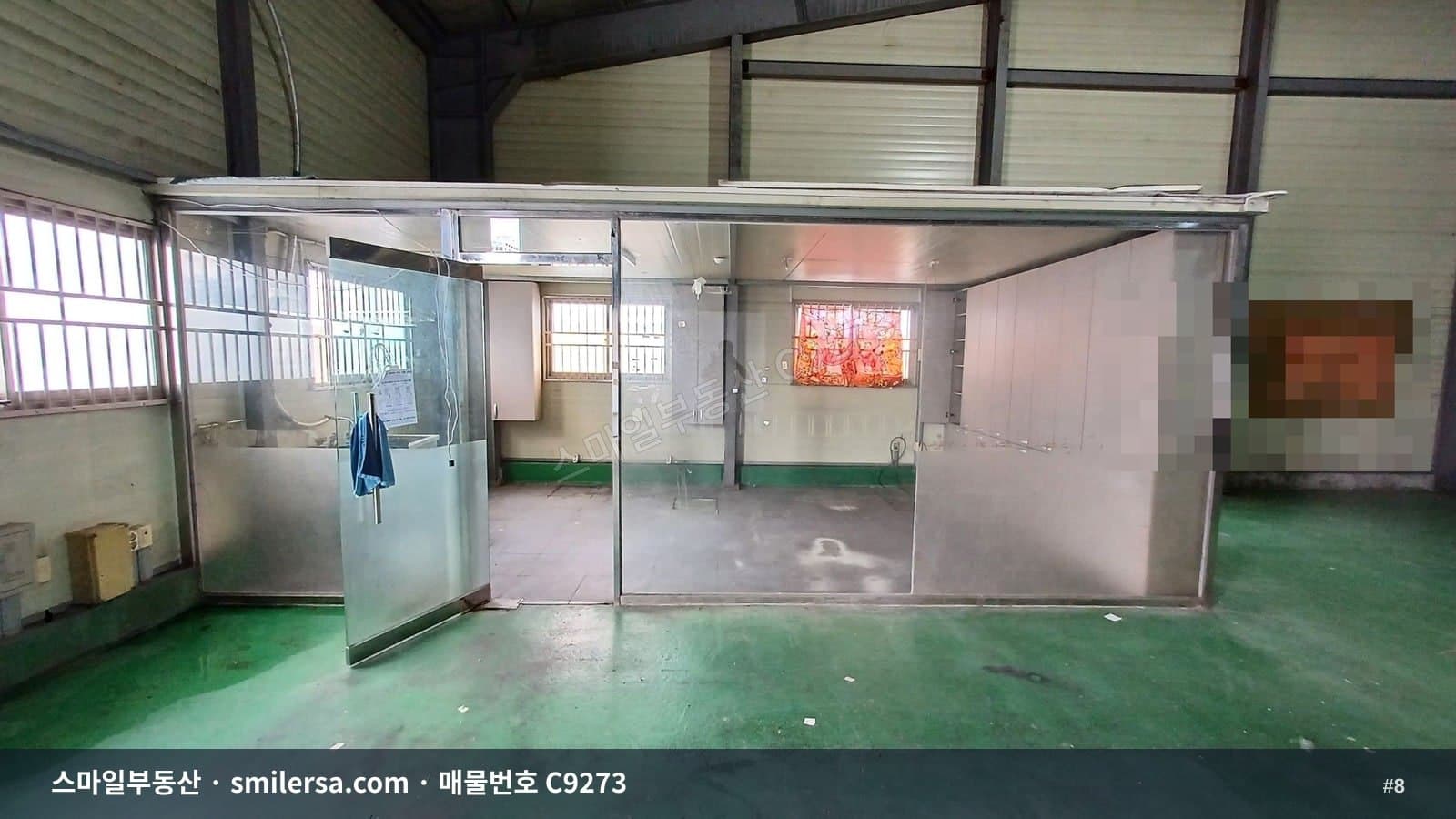 국제금융센터 인근 1층 창고형 사무실, 문현동 125평 넓은 공간 썸네일 8
