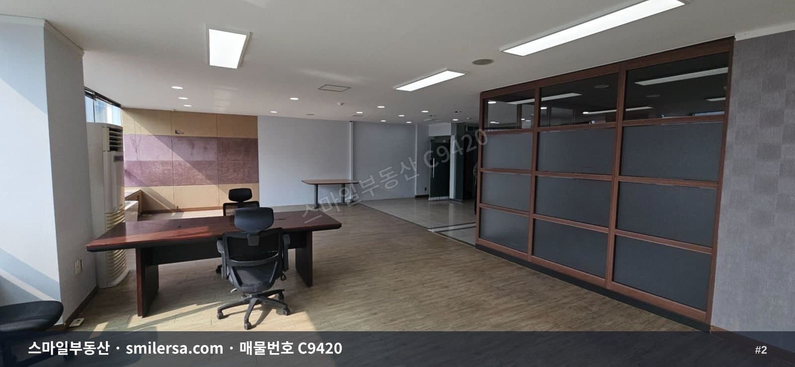 장산역 인근 좌동 룸 구분된 중형 사무실, 최상층 전망과 독립공간 썸네일 2