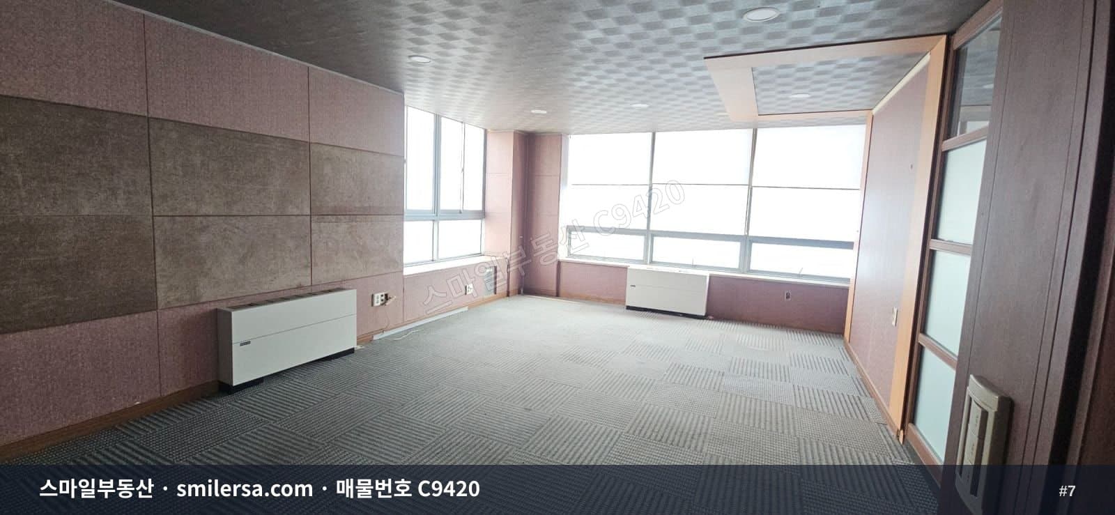 장산역 인근 좌동 룸 구분된 중형 사무실, 최상층 전망과 독립공간 썸네일 7
