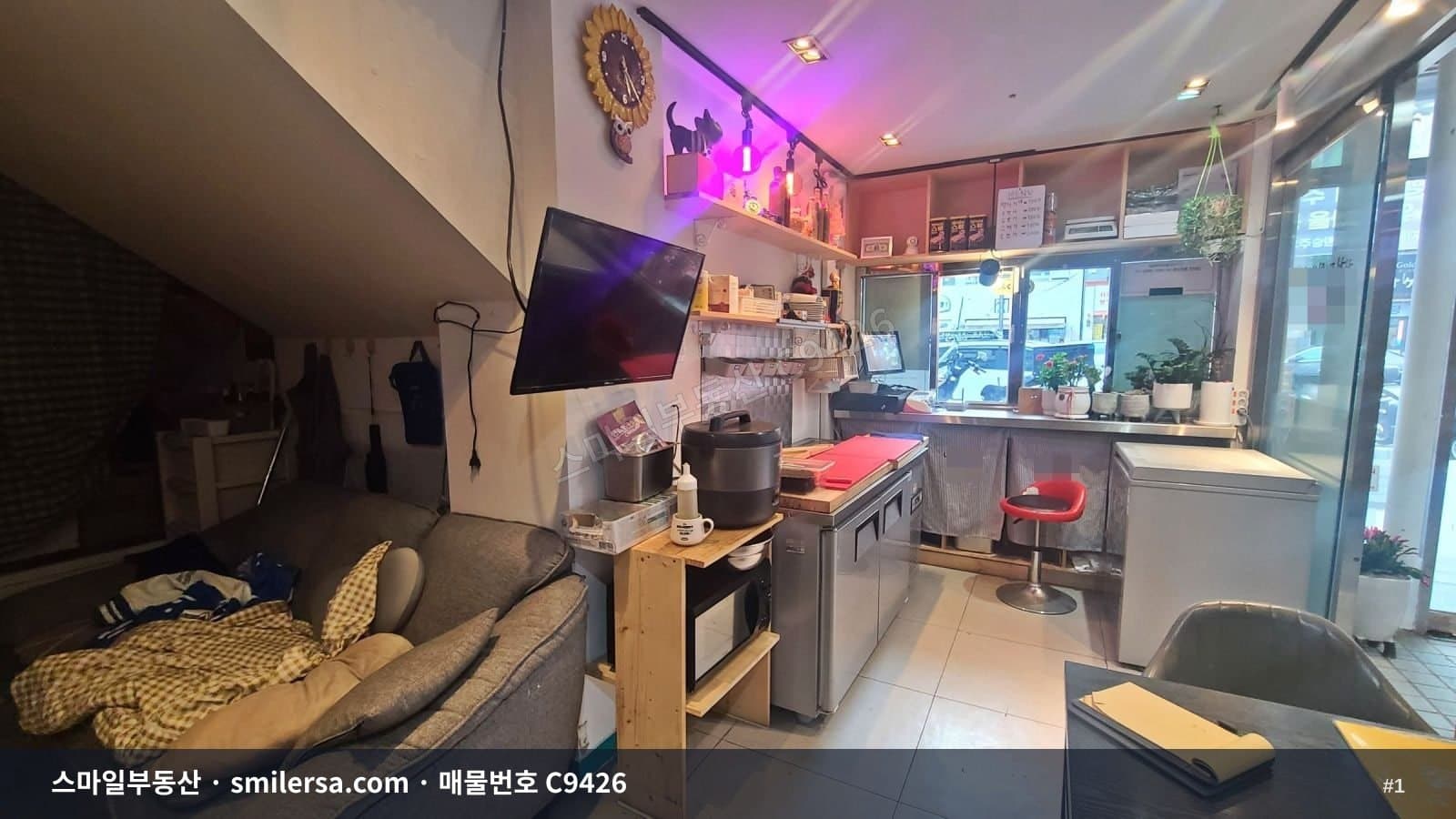 서면시장 대로변 노출 좋은 1층 상가, 인테리어 완료로 바로 시작 - 1