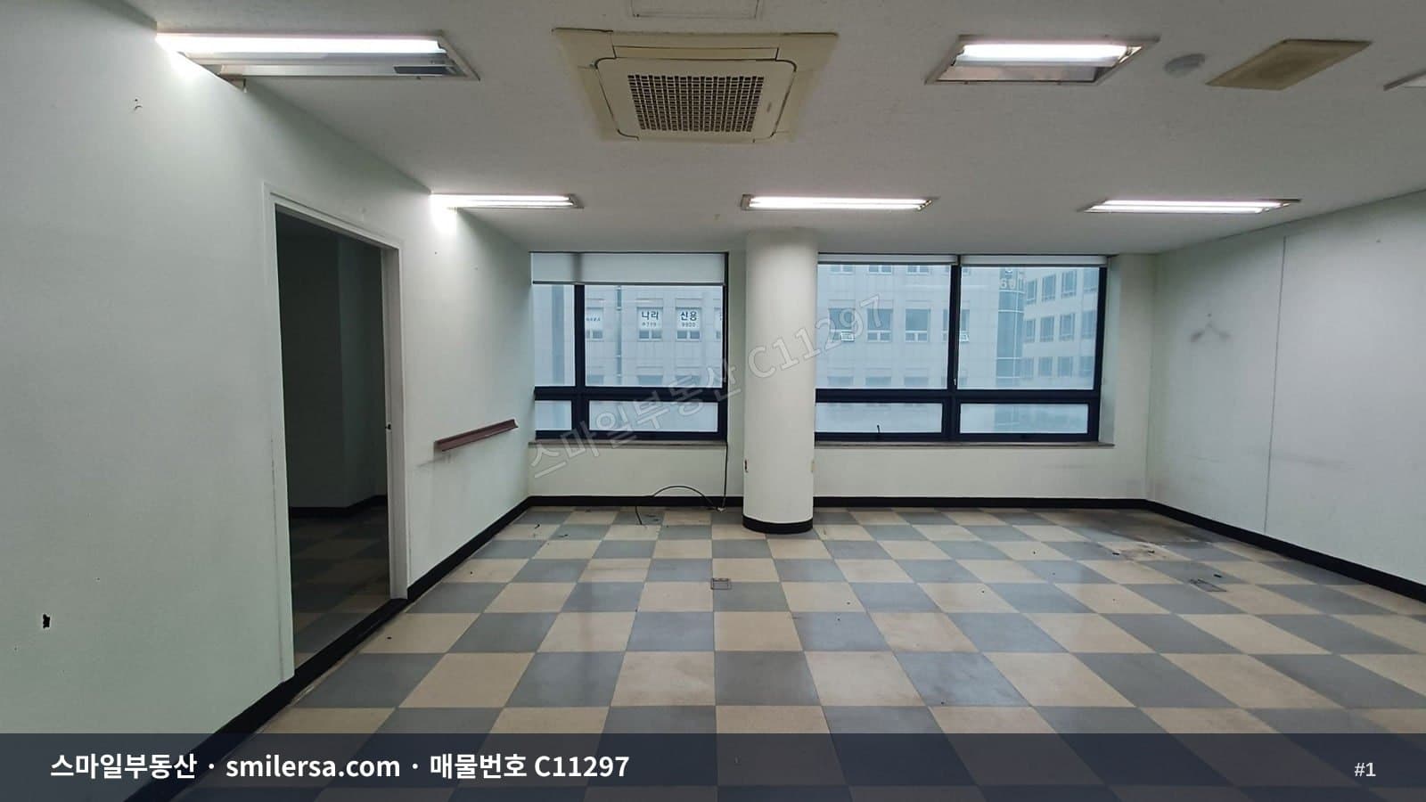 법원 인근 깔끔한 룸 구분된 중소형 사무실 - 1