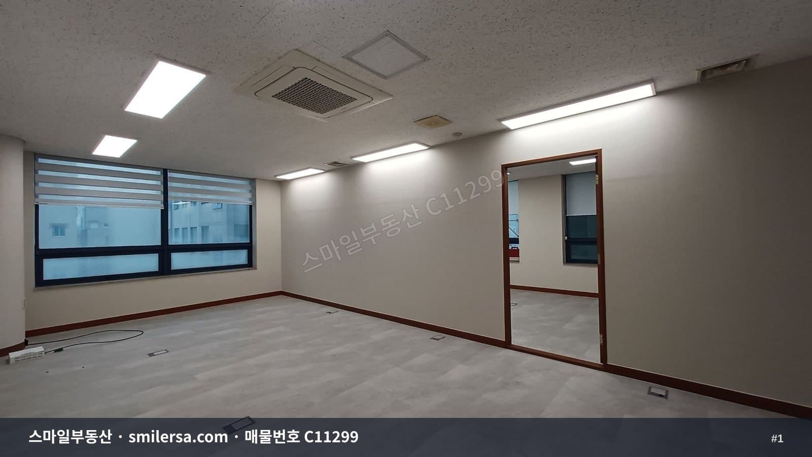 법원 인근 깔끔한 룸 구분 중소형 사무실 - 1