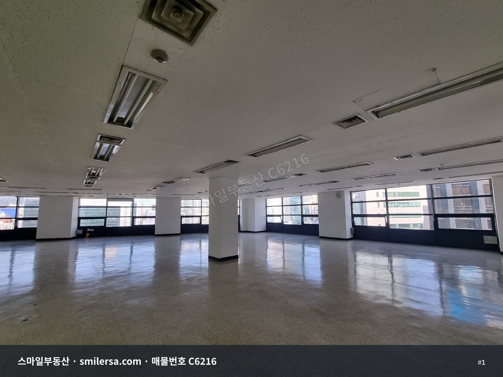 서면역 1번출구 인근 151평 대형 사무실, 관리 잘 된 전문 오피스 - 1