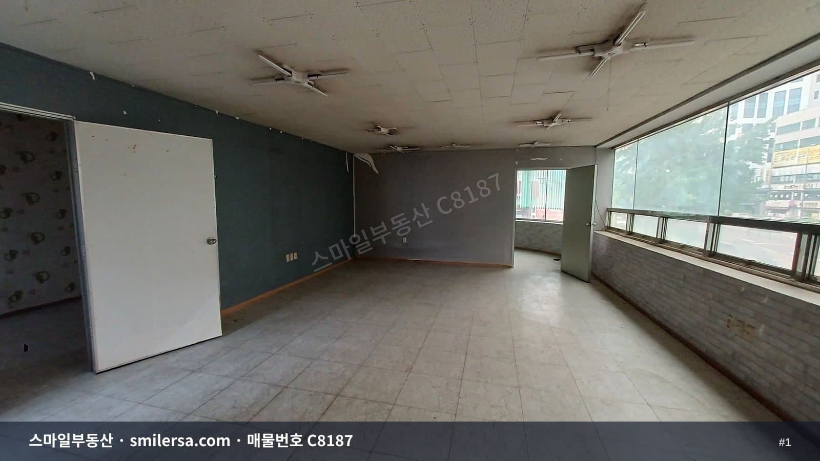 역세권, 노출 좋은 코너건물 2층 상가 C8187 - 1