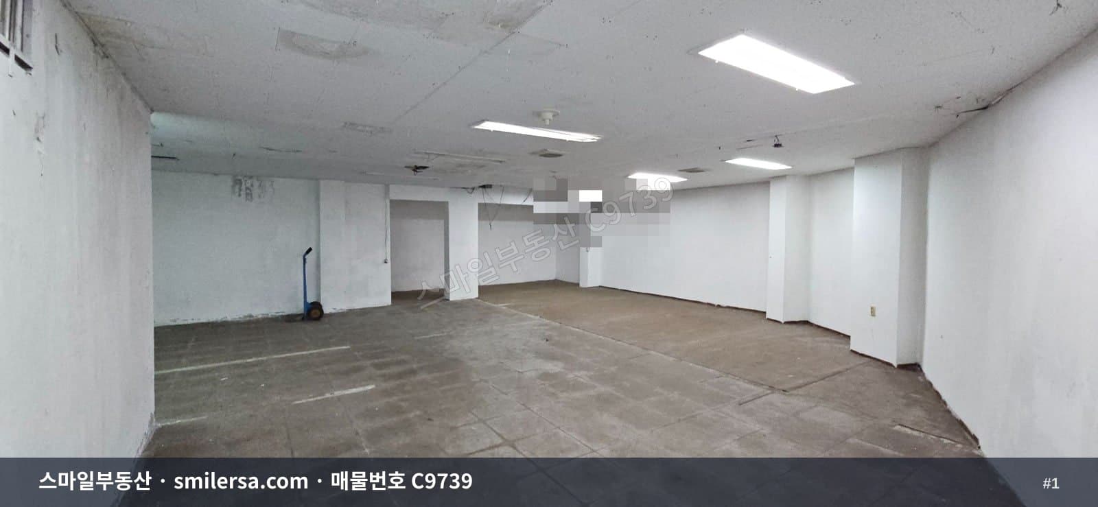 연산동 쌍미천로 도로변 지하1층, 음악 연습실·창고·사무실로 활용 가능한 32평 - 1
