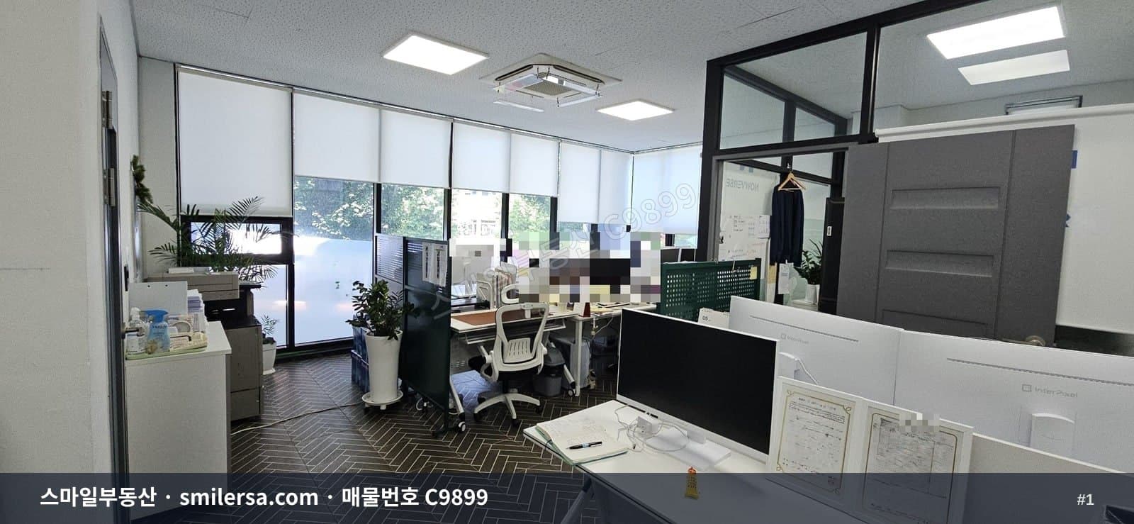 동래역 초역세권 냉난방기 있는 깔끔한 사무실 C9899 - 1